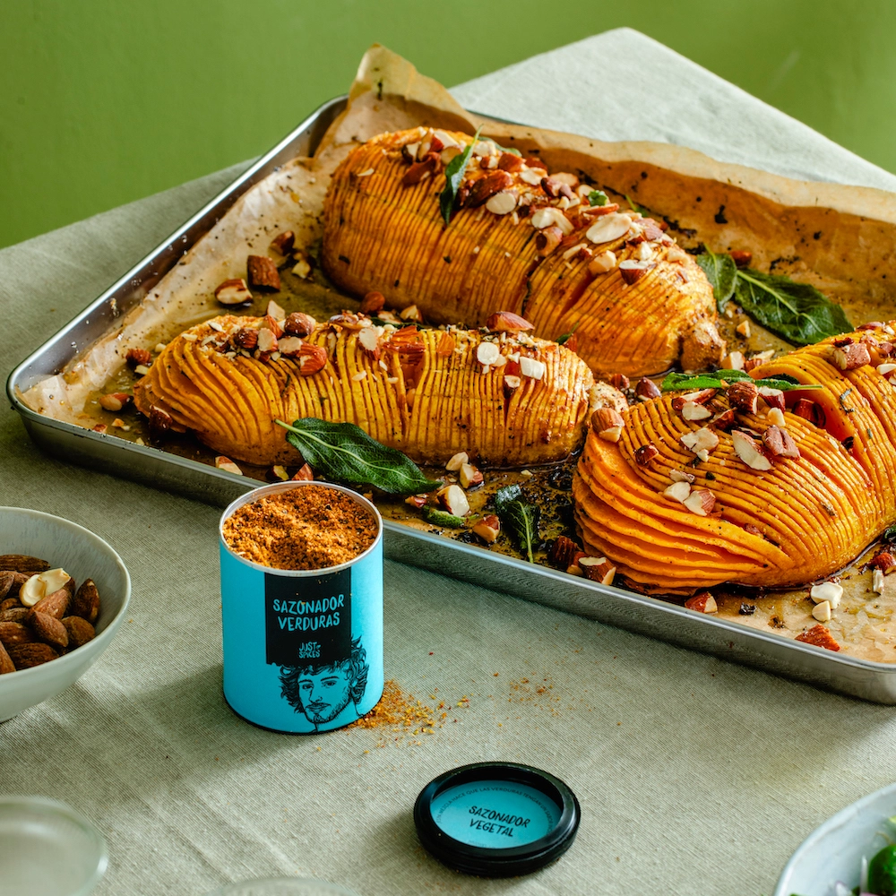 Calabaza Hasselback