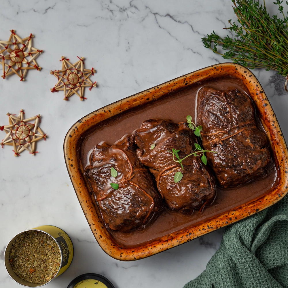 Rollo de carne rellena