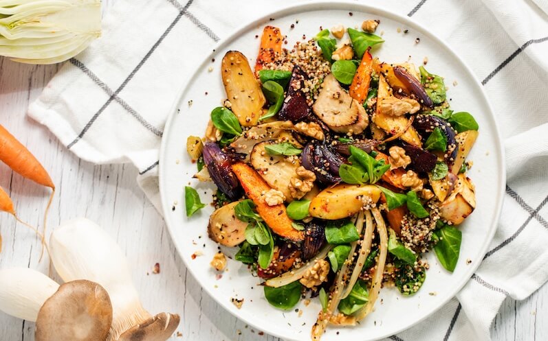 Quinoa con verduras